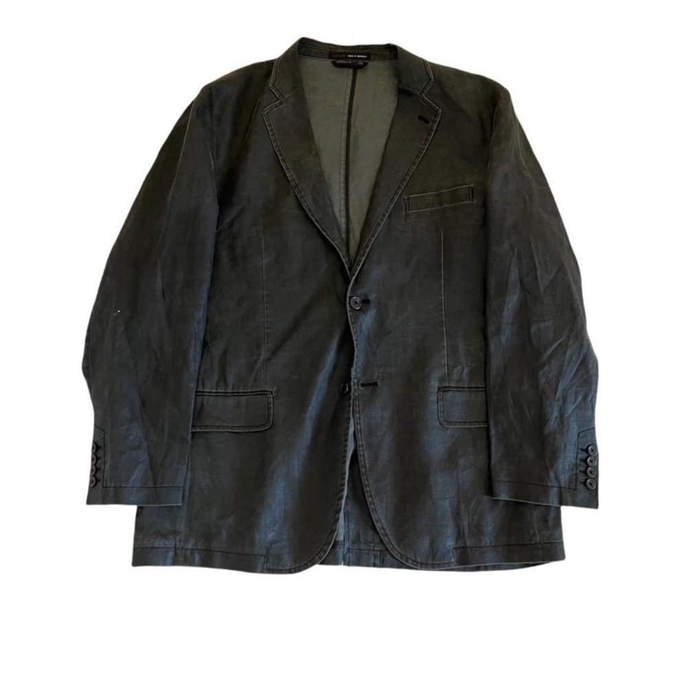 Black Distressed Blazer